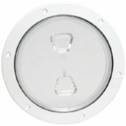 Beckson - 4" White Screw-In Deck Plate(Beckson 4 White Screw In Deck Plate) -Seagear Marine Shop zoom 5528d9cb 5f18 4f3a a466 5070cc20f970