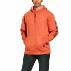 Ariat - Rebar Graphic Hoodie(Ariat Rebar Graphic Hoodie)
