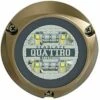 Lumitec - SeaBlaze Quattro Underwater Light, Bronze, Blue/White(Lumitec Quattro Underwater 2 Color)