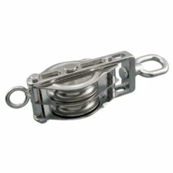 Suncor Stainless - Double Swivel Eye Block(Stainless Steel Twin Swivel Eye Block Rope)