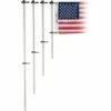 Taylor Made - Flag Pole With Charlevoix Flag Clips 3/4" X 18"(Taylor Made Flag Pole With Charlevoixa Flag Clips 3 4 X 18)