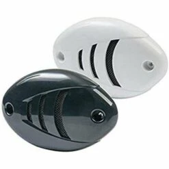 Marinco - 12V Drop-In Low Profile Horn With Black And White Grills(Marinco 12v Drop In Low Profile Horn With Black And White Grills)