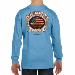 Sea Gear - Kids United We Shuck Long Sleeve(Sea Gear Youth United We Shuck Long Sleeve) -Seagear Marine Shop zoom 9063cc43 8ef0 48c4 8288 4aef128130bc