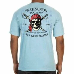 Sea Gear - Pirate Union Short Sleeve(Seagear Apparel Pirate Union Short Sleeve 1) -Seagear Marine Shop zoom 94d27fa1 83f1 4d19 bc1f 6f67a5a43448