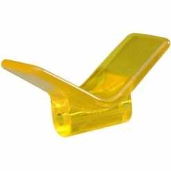 Tie Down Engineering- "V" Bow Stop Keel Roller Amber(Tie Down Engineering V Bow Stop Keel Roller Amber)