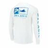 Pelagic - Aquatek Icon Long Sleeve Performance Shirt(Pelagic Aquatek Icon Long Sleeve Performance Shirt)