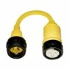 Marinco - Pigtail Adaptor, 30A 125V Male To 50A 125/250V Female(Marinco Pigtail Adaptor 30a 125v Male To 50a 125 250v Female)