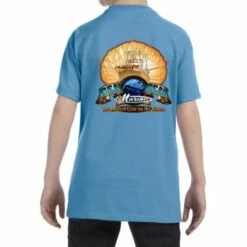 Sea Gear - Kids Flaming Scallop Short Sleeve(Sea Gear Youth Flaming Scallop Short Sleeve) -Seagear Marine Shop zoom bd4353f7 a479 40f5 a34b 5b5c73e93855