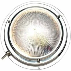 Sea Choice - Dome Light 4" Red/White(Sea Choice Dome Light 4 Red White)