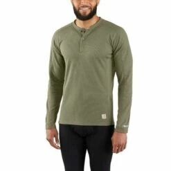Carhartt - MidWeight Base Force Henley(Carhartt Carhartt Mw Base Force Henley)