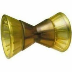 Tie Down Engineering- Bow Roller Assembly With End Bells 4" Amber(Tie Down Engineering Bow Roller Assembly With End Bells 4 Amber)