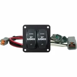 Lenco - Double Rocker Trim Switch(Lenco Switch Double Rocker Trim)