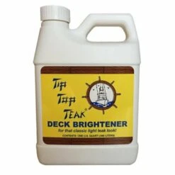 Tip Top Teak - Deck Brightener - Quart(Tip Top Teak Deck Brightener Quart)