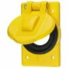 HUBBELL - Weatherproof Plate For 26CM10A 10 AMP Yellow(Hubbell Weatherproof Plate For 26cm10a 10 Amp Yellow)