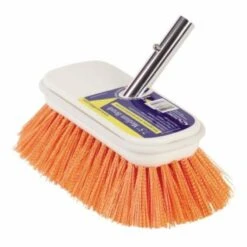Swobbit - Marine Boat General Purpose Cleaning Tool 7.5" Medium Brush - Orange(Swabit Swobbit Marine Boat General Purpose Cleaning Tool 7 5 Medium Brush Orange)