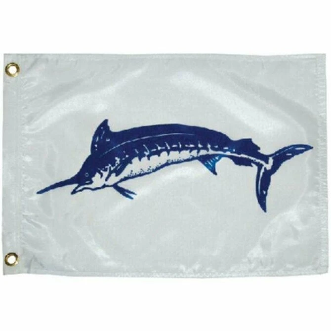 Taylor Made - Blue Marlin Flag 12" x 18"(Taylor made blue marlin flag 12 x 18) Taylor Made - Blue Marlin Flag 12" X 18"(Taylor Made Blue Marlin Flag 12 X 18) -Seagear Marine Shop zoom f68a864f ed55 442a 8d42 493d3eda66c7