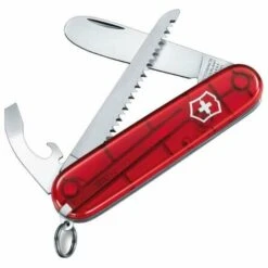 Victorinox - "My First Victorinox" Swiss Army Knife Translucent Red(Victorinox Victorinox My First Victorinox Swiss Army Knife Translucent Red)